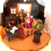 casetta richiudibile masha e orso