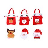 cestini per caramelle e biscotti a tema natalizio