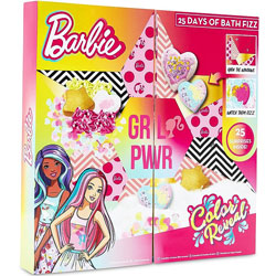 Calendario dell'Avvento Barbie con sapone effervescente