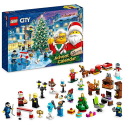 Calendario Lego con personaggi natalizi