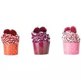 calzini delle feste a forma di cupcake