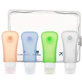 bottiglie per liquidi da viaggi in aereo