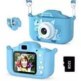 una fotocamera per selfie e foto da regalare a una bimba