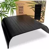 vassoio e organizer da appoggiare sul bracciolo del divano