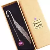 segnalibro elegante con ciondolo