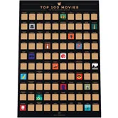 poster da grattare con titoli dei film