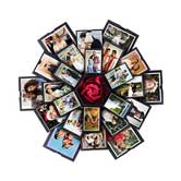 box che si apre in tante foto diverse personalizzabili