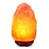 lampada di sale rosa per illuminazione e meditazione